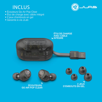 JLab Go Air Pop True Wireless Earbuds