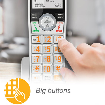 AT&T 3-Handset Cordless Phone with Answering System