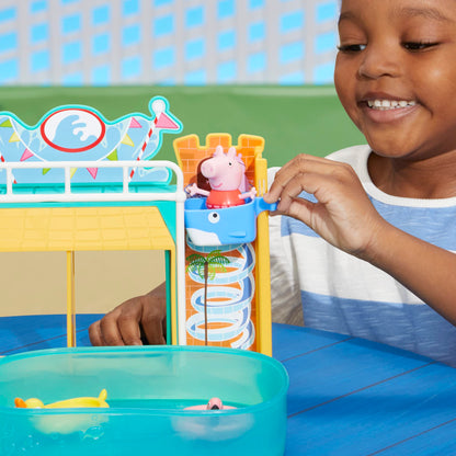 Peppa Pig Waterpark Playset with 2 Figures