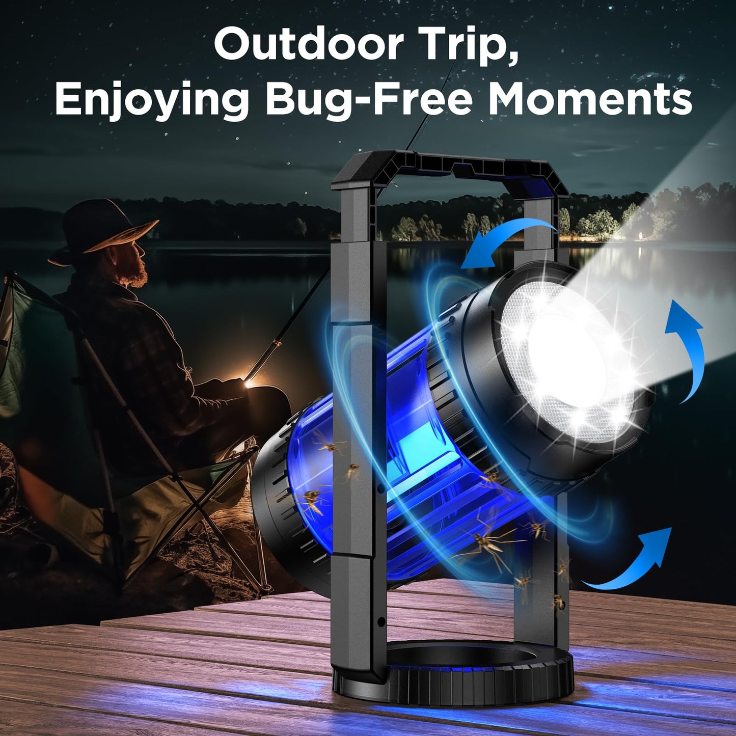 Rechargeable Evolpol 4-in-1 Mosquito Zapper