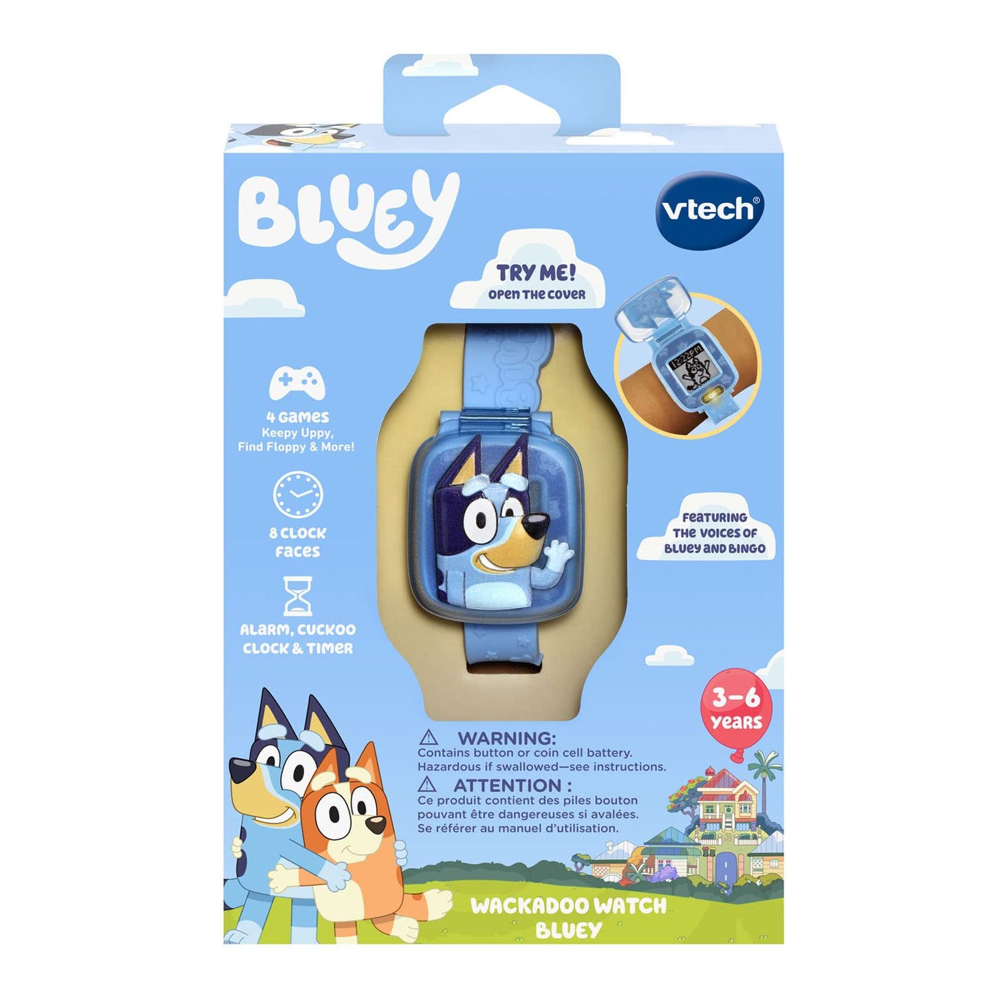VTech Bluey Wackadoo Kids Watch