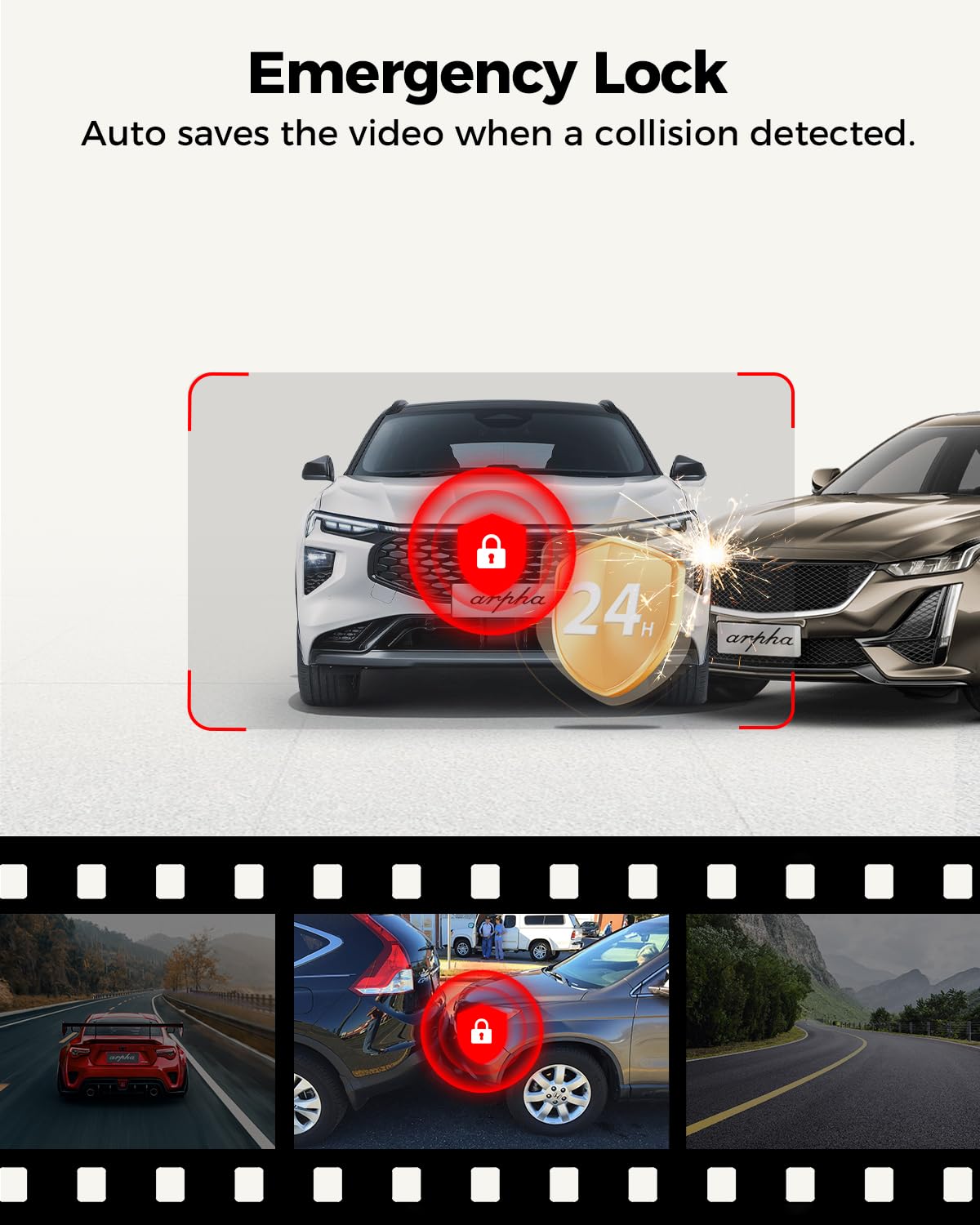 4K Dash Cam with GPS & WiFi