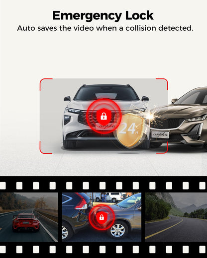 4K Dash Cam with GPS & WiFi