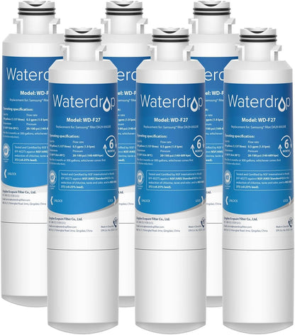 Waterdrop Samsung Water Filter Replacement 6-Pack