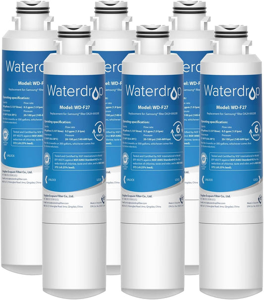 Waterdrop Samsung Water Filter Replacement 6-Pack