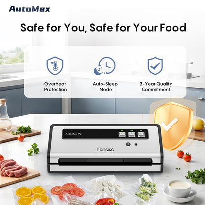 Automatic Vacuum Sealer with 10 Precut Bags
