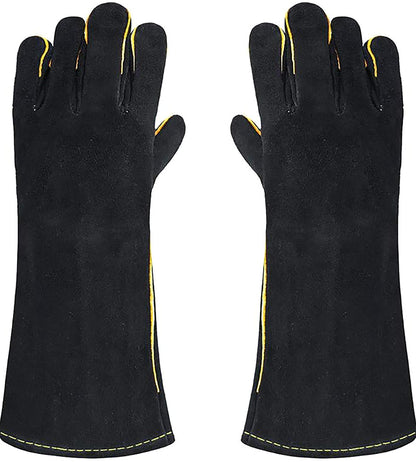 Heat Resistant BBQ Grill Gloves - Long Sleeve