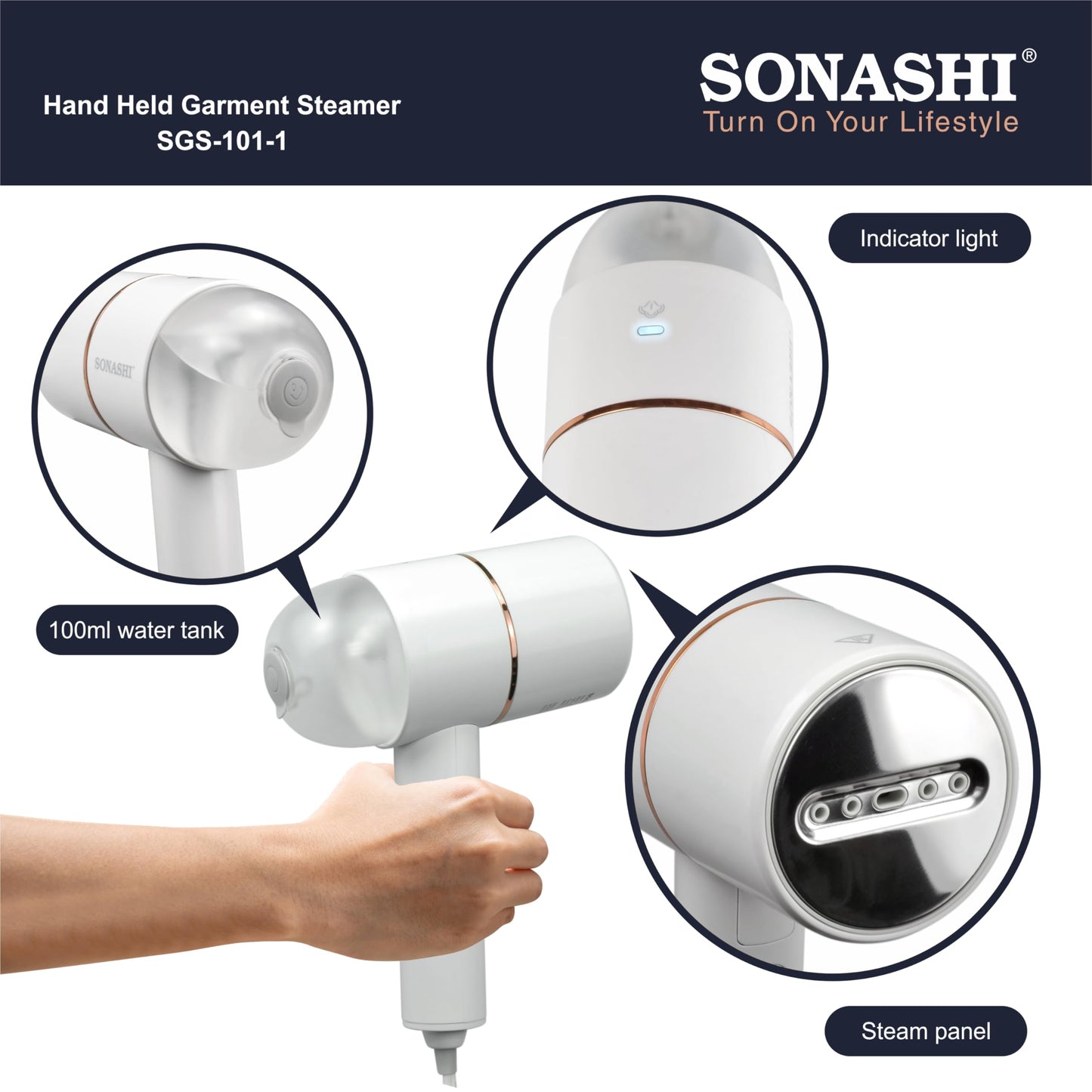 Portable Garment Steamer for Quick Wrinkle Removal