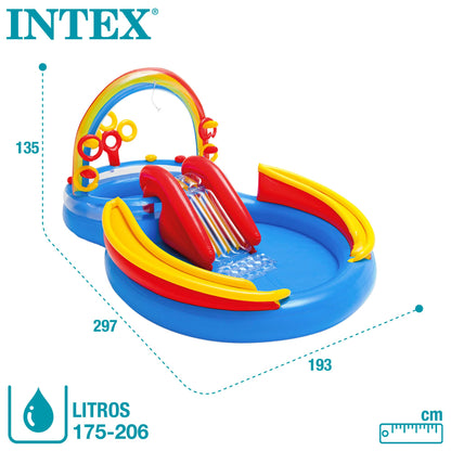 Intex Inflatable Rainbow Slide for Kids