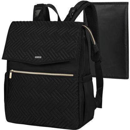 Diaper Bag Backpack with Changing Pad by LANDICI