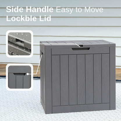 Outdoor Storage Box for Cushions and Tools