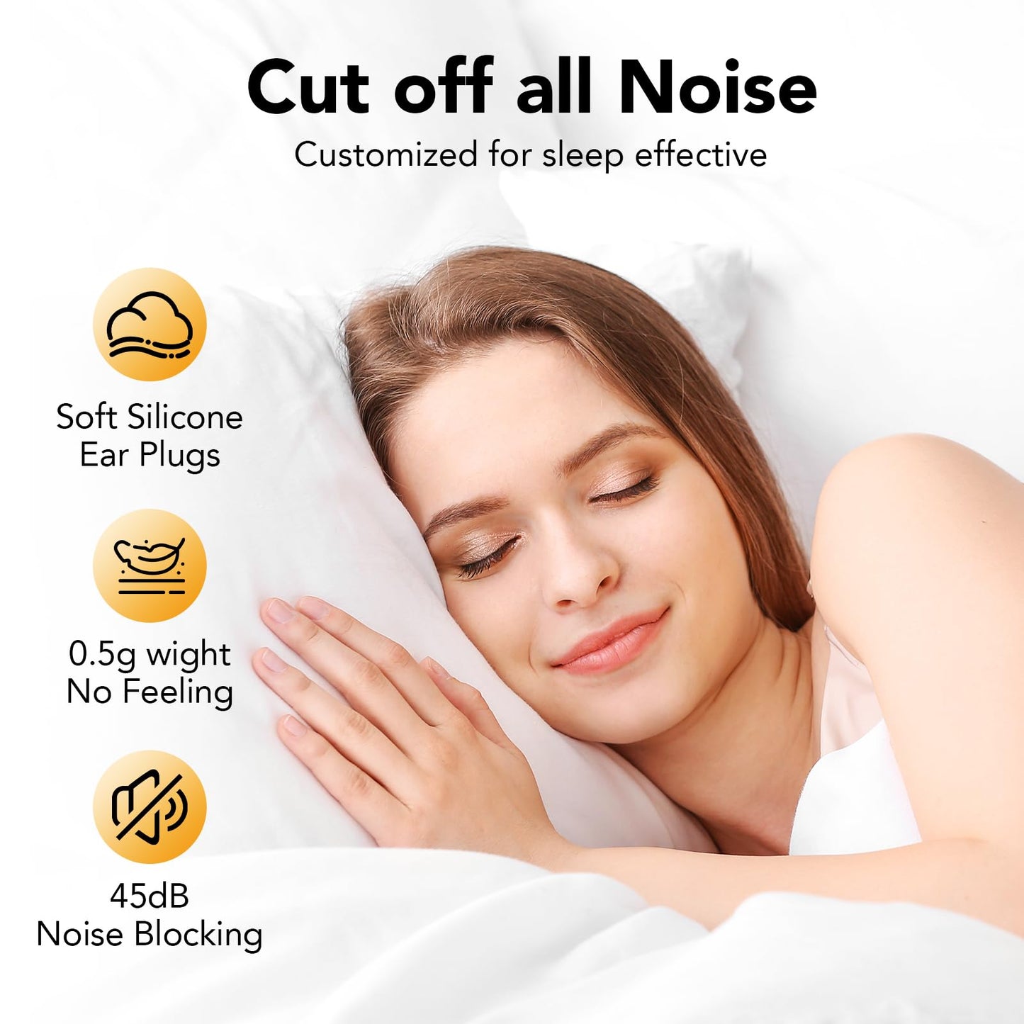 Noise Cancelling Ear Plugs with Carrying Case