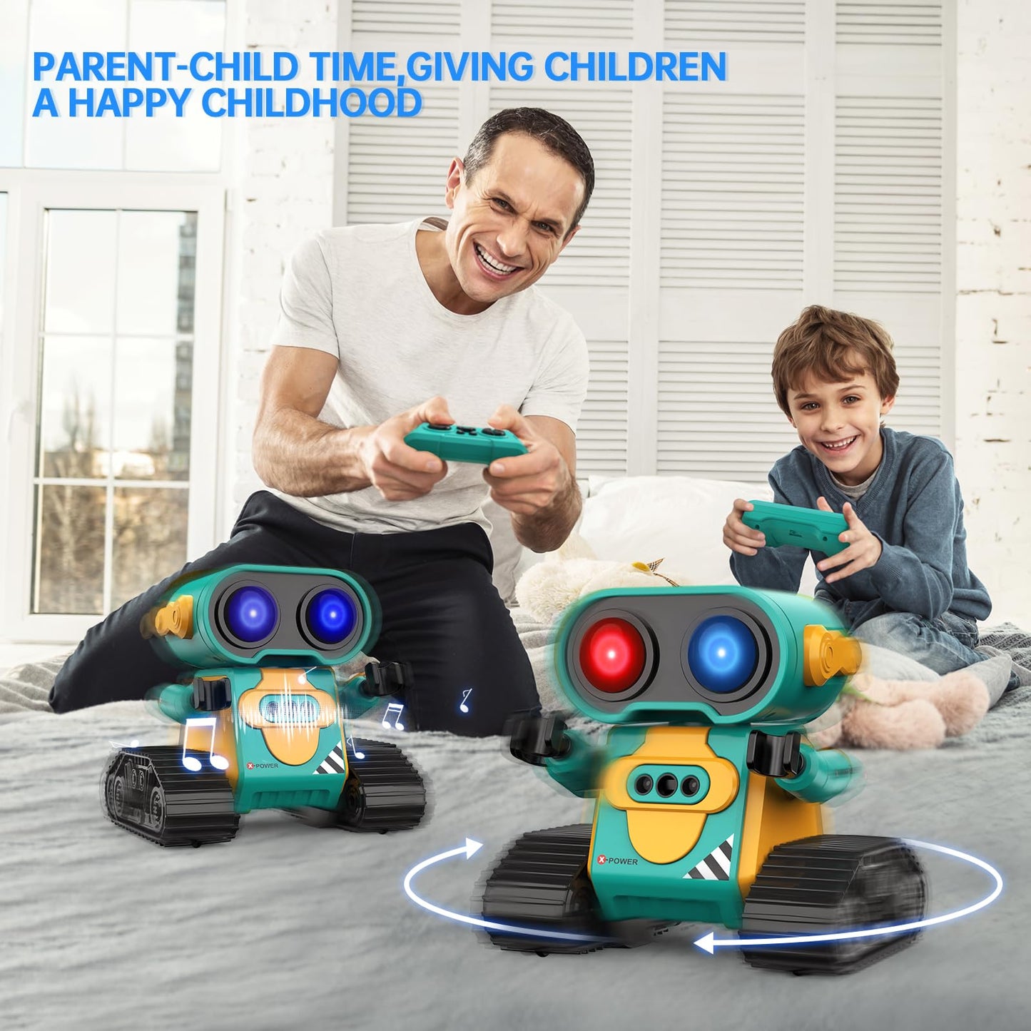 Remote Control Robot with Dance & Music
