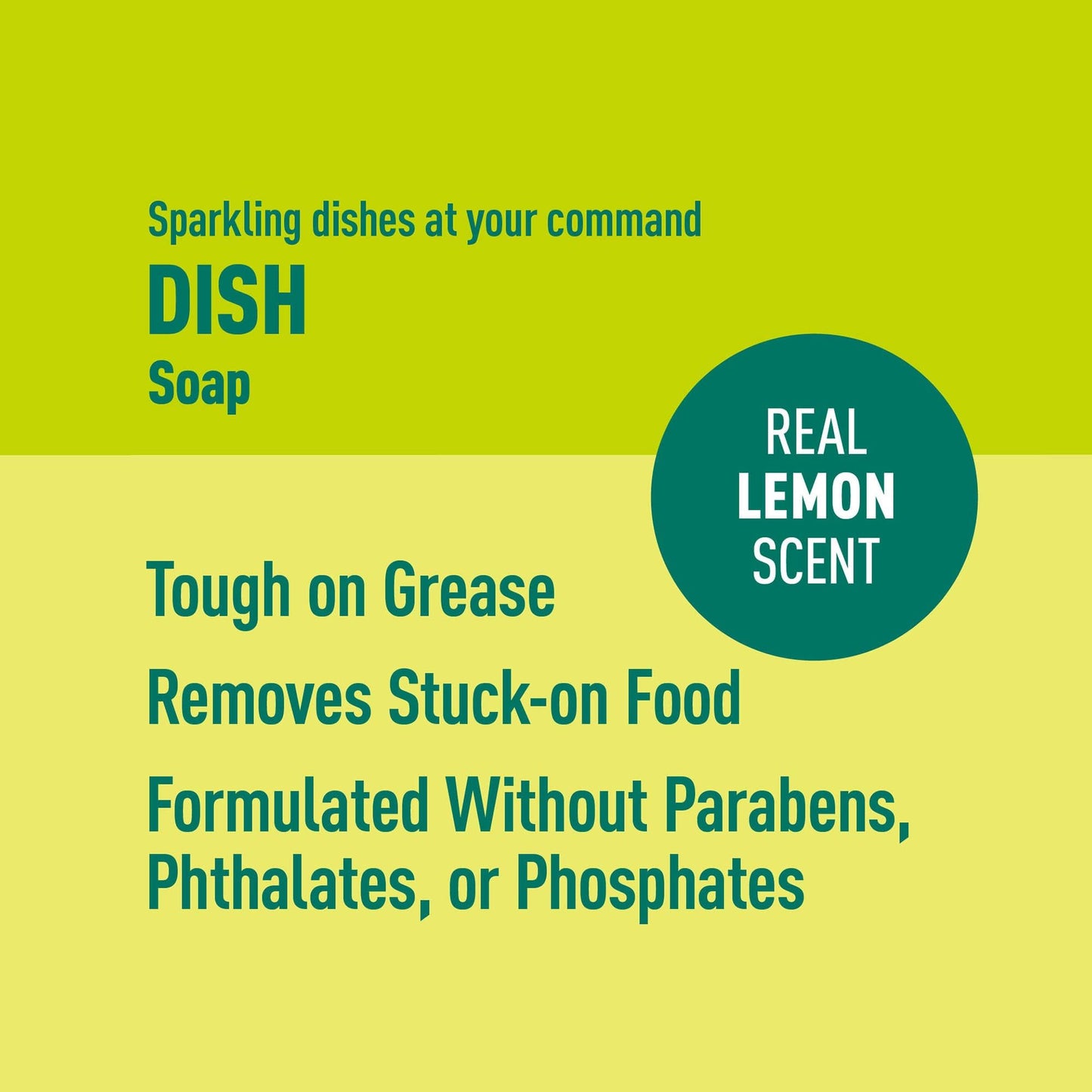2 Pack Presto! Dish Soap, Lemon Scent
