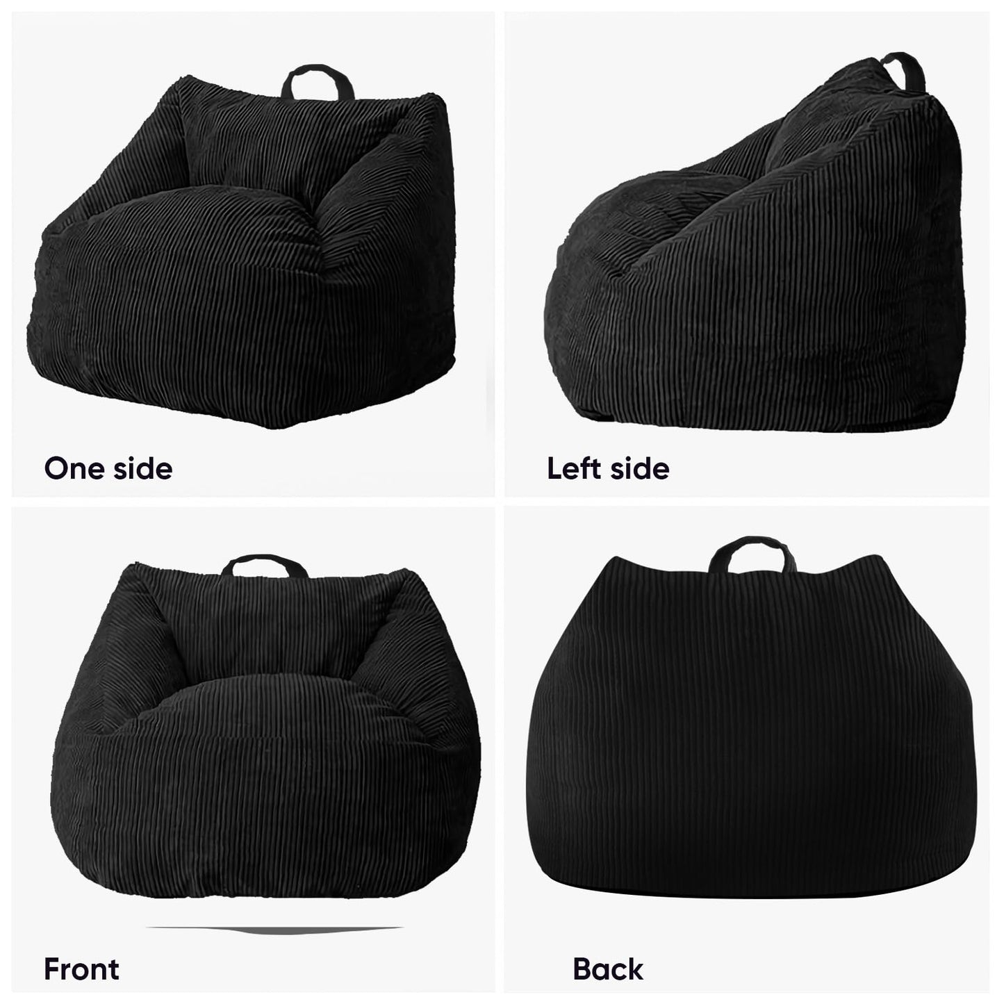 Giant Bean Bag Chair with Memory Foam