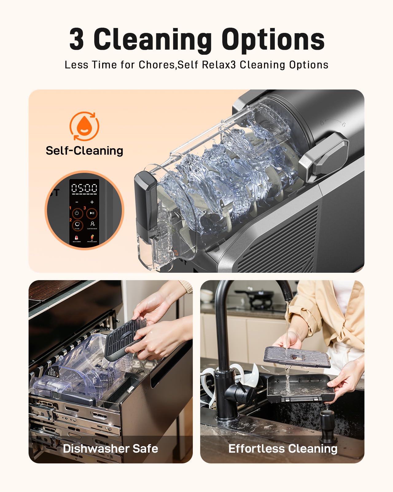 72 Oz UHOST Slushie Machine for Home Parties