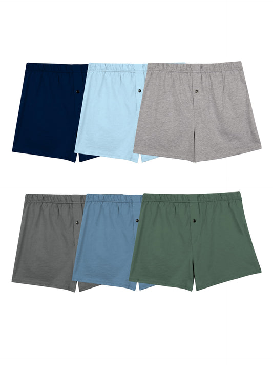 Fruit of the Loom Men's Boxer Shorts Set of 6