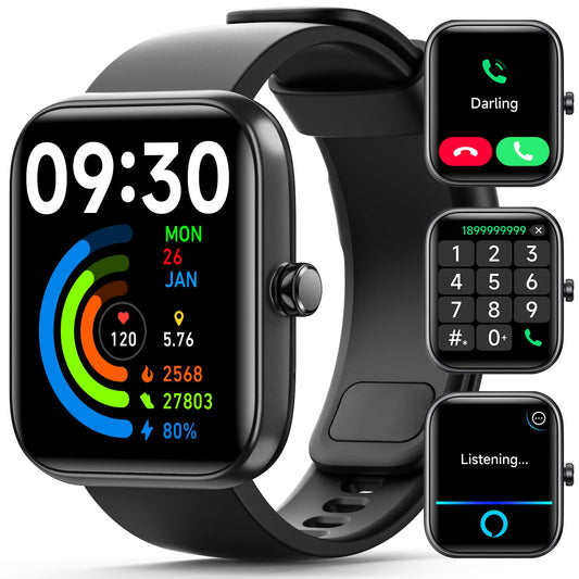 Fitness Tracker Smart Watch with Bluetooth Calls