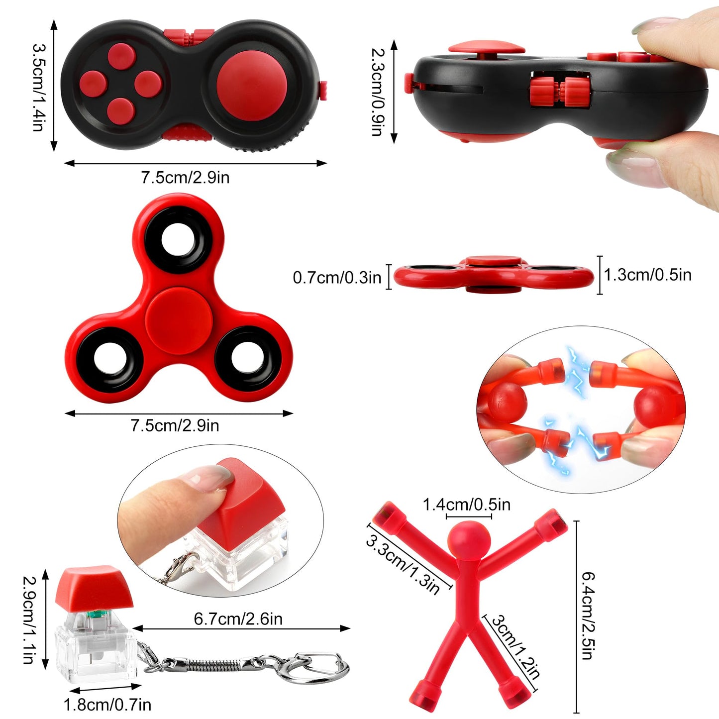 Fidget Toys for Kids and Adults - Kryfa