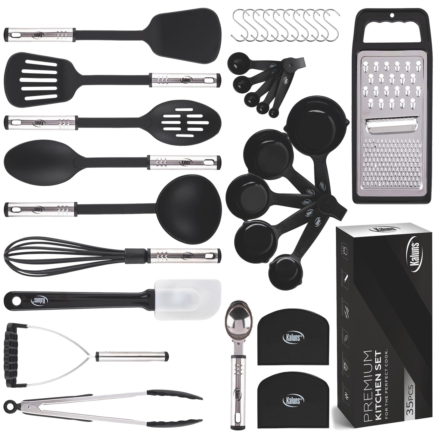 35-Piece Nonstick Kitchen Utensils Set