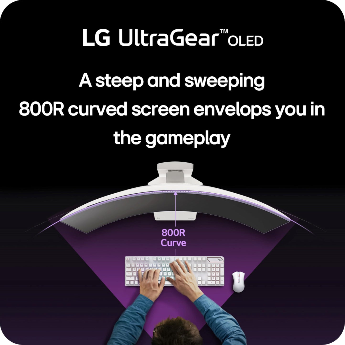 34-inch LG Ultragear Curved Gaming Monitor 240Hz