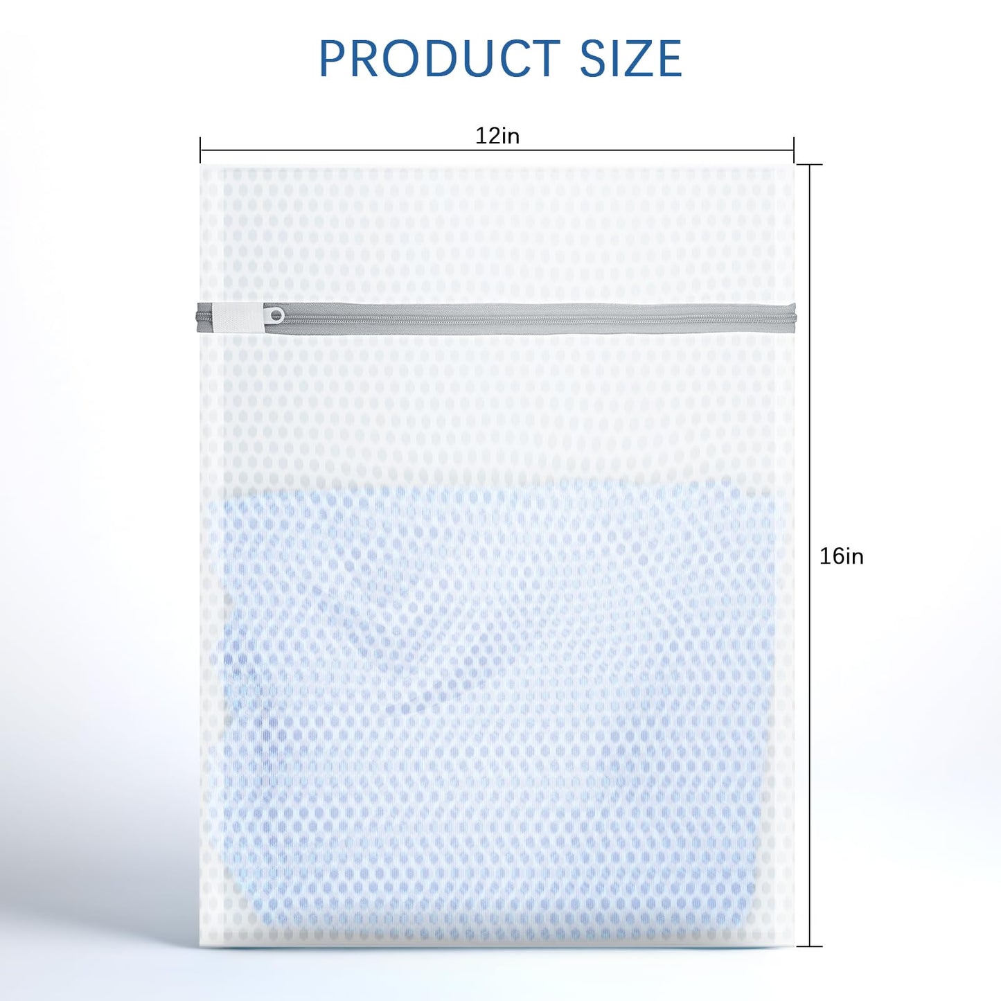 Honeycomb Mesh Laundry Bags for Delicates - 3 Pack