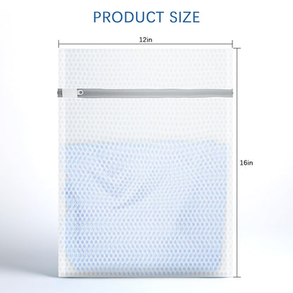 Honeycomb Mesh Laundry Bags for Delicates - 3 Pack