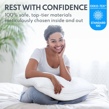 Cooling King Size Bed Pillows Set of 2