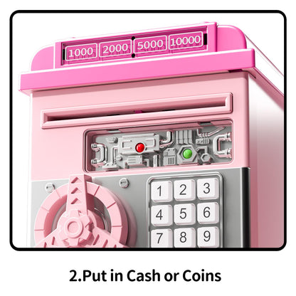 Electronic Coin Saving Bank for Kids 3-10