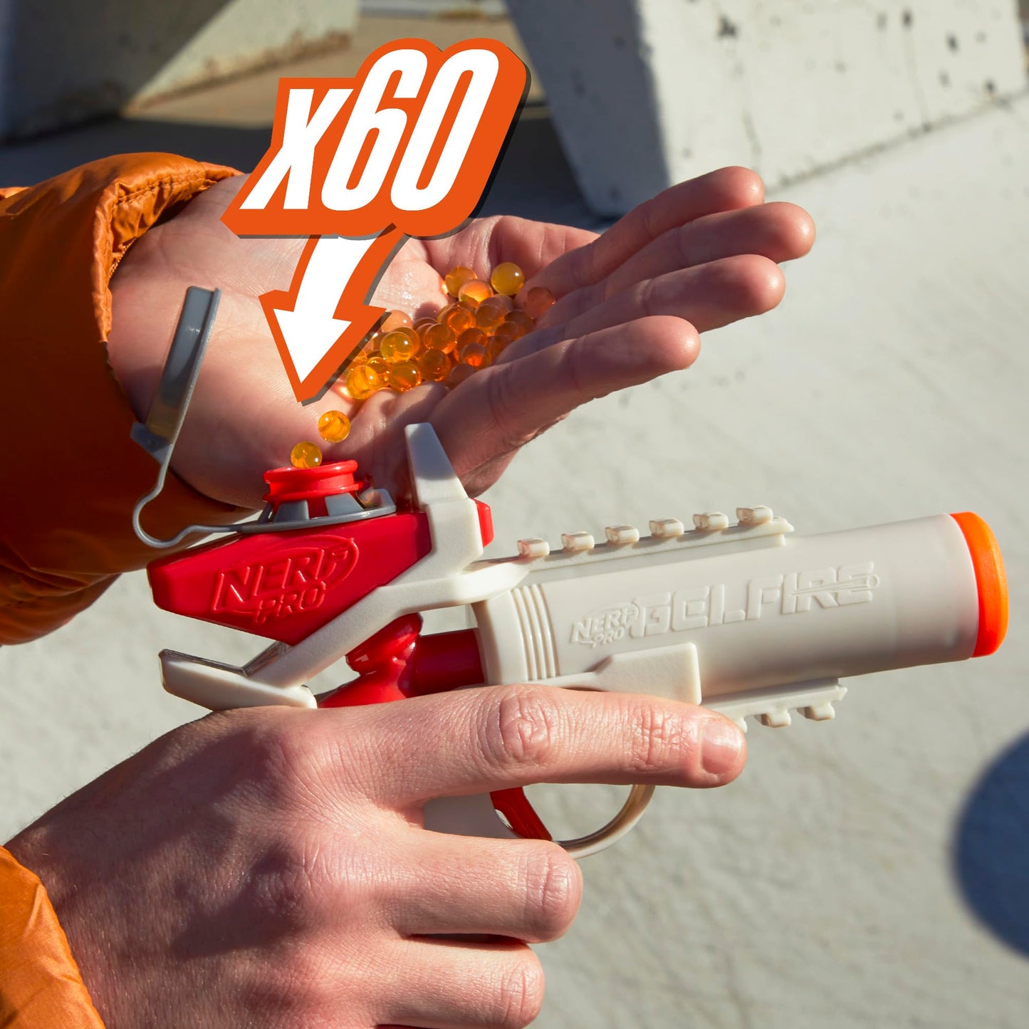 Nerf Gelfire Ignitor Blaster with 1000 Rounds