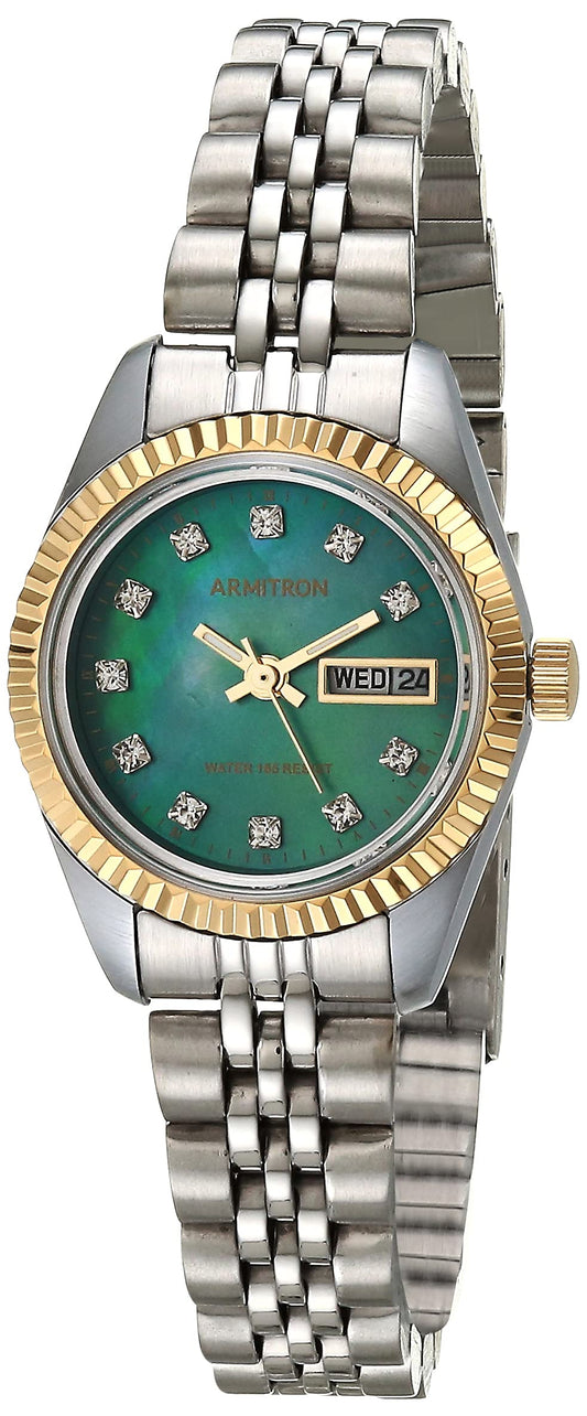 Armitron Women's Crystal Accented Bracelet Watch