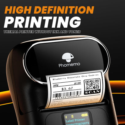 Phomemo M110 Bluetooth Label Maker for Small Business