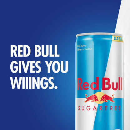 12 Pack Red Bull Sugar Free Energy Drink