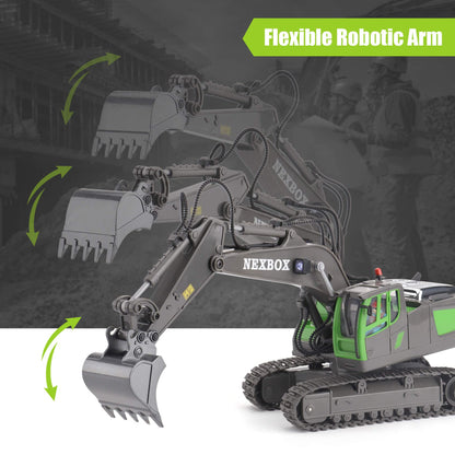 NEXBOX Remote Control Excavator Toy for Kids