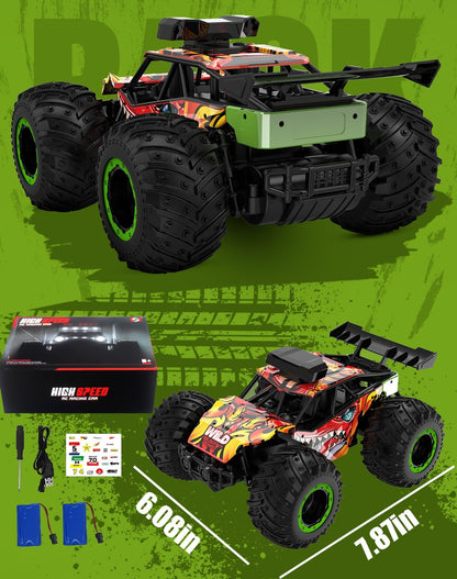 BEARBISU 1:20 RC Dinosaur Car, Off-Road Toy