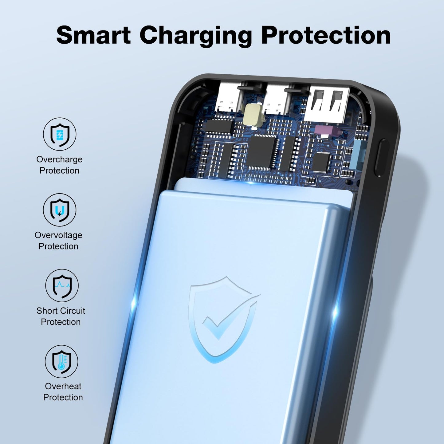 WIXLI 10000mAh Fast Charging Power Bank