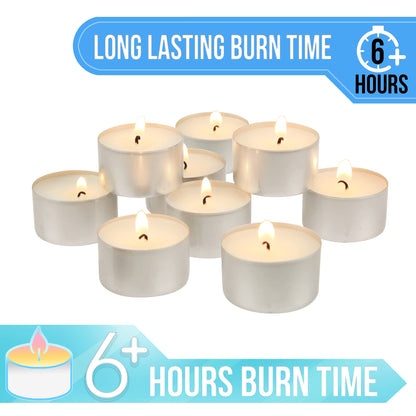 300 Pack Stonebriar Unscented Tea Light Candles