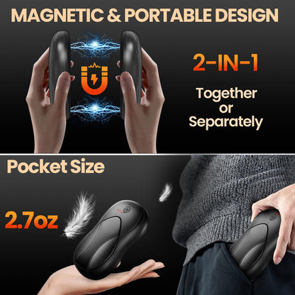 2 Pack Rechargeable Electric Hand Warmers