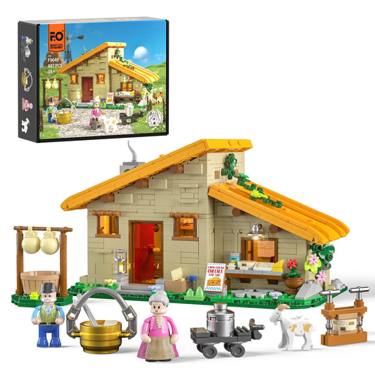 867 Pcs Farm Cheese House LED Light Set