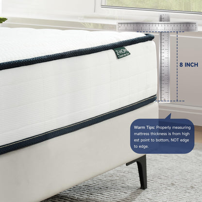 8 Inch Hybrid Innerspring Twin Mattress