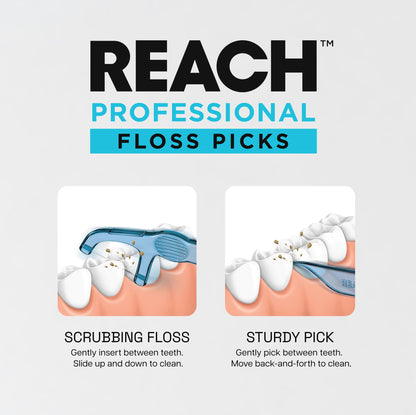 Reach Mint Dental Floss Picks for Adults