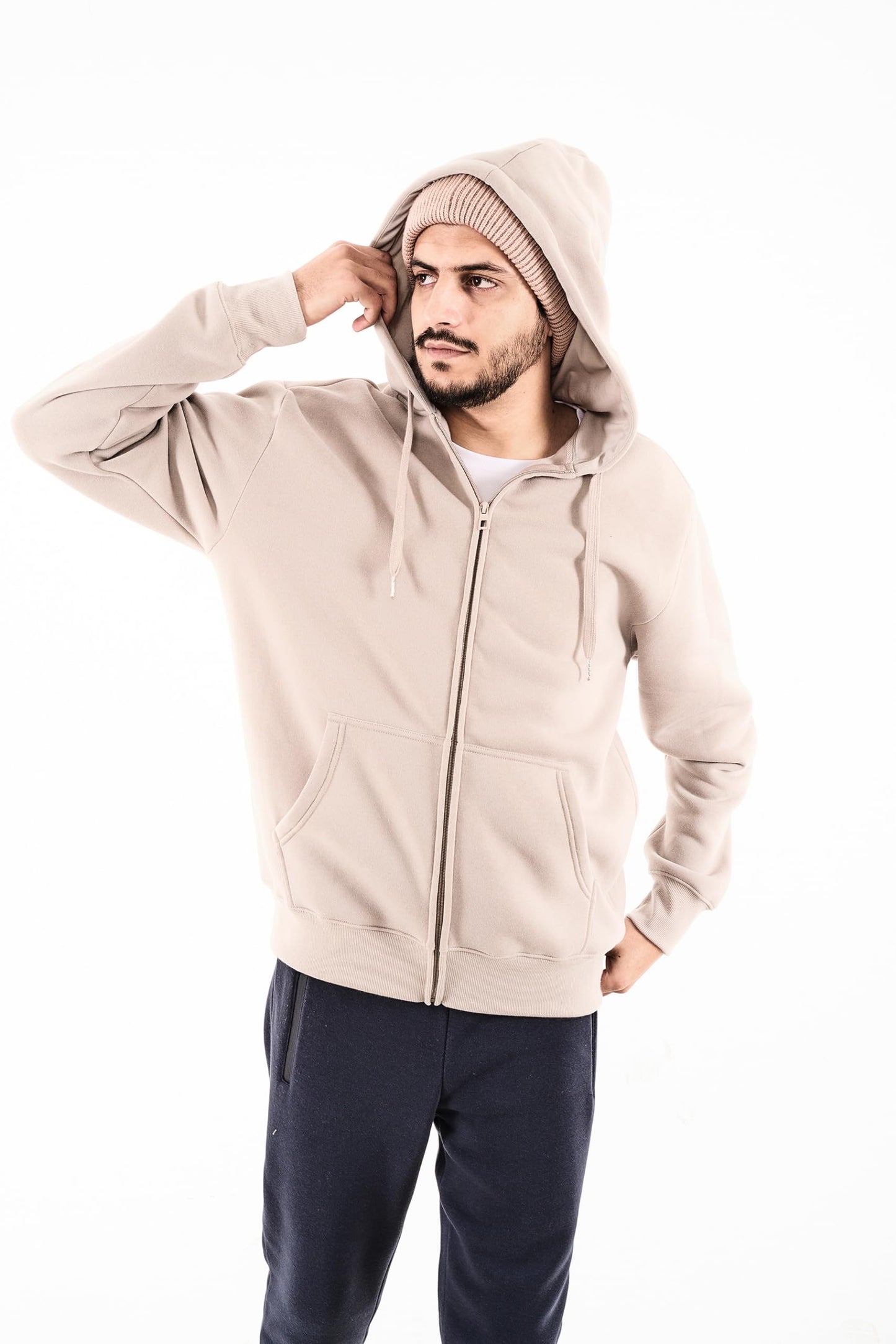 Men's Lightweight Fleece Hoodie 3-Pack