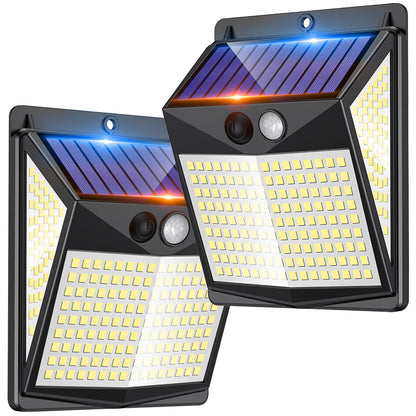 Solar Motion Sensor Lights - 238 LED 2 Pack