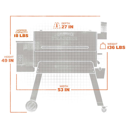 Traeger Grills Pro 34 Wood Pellet Smoker