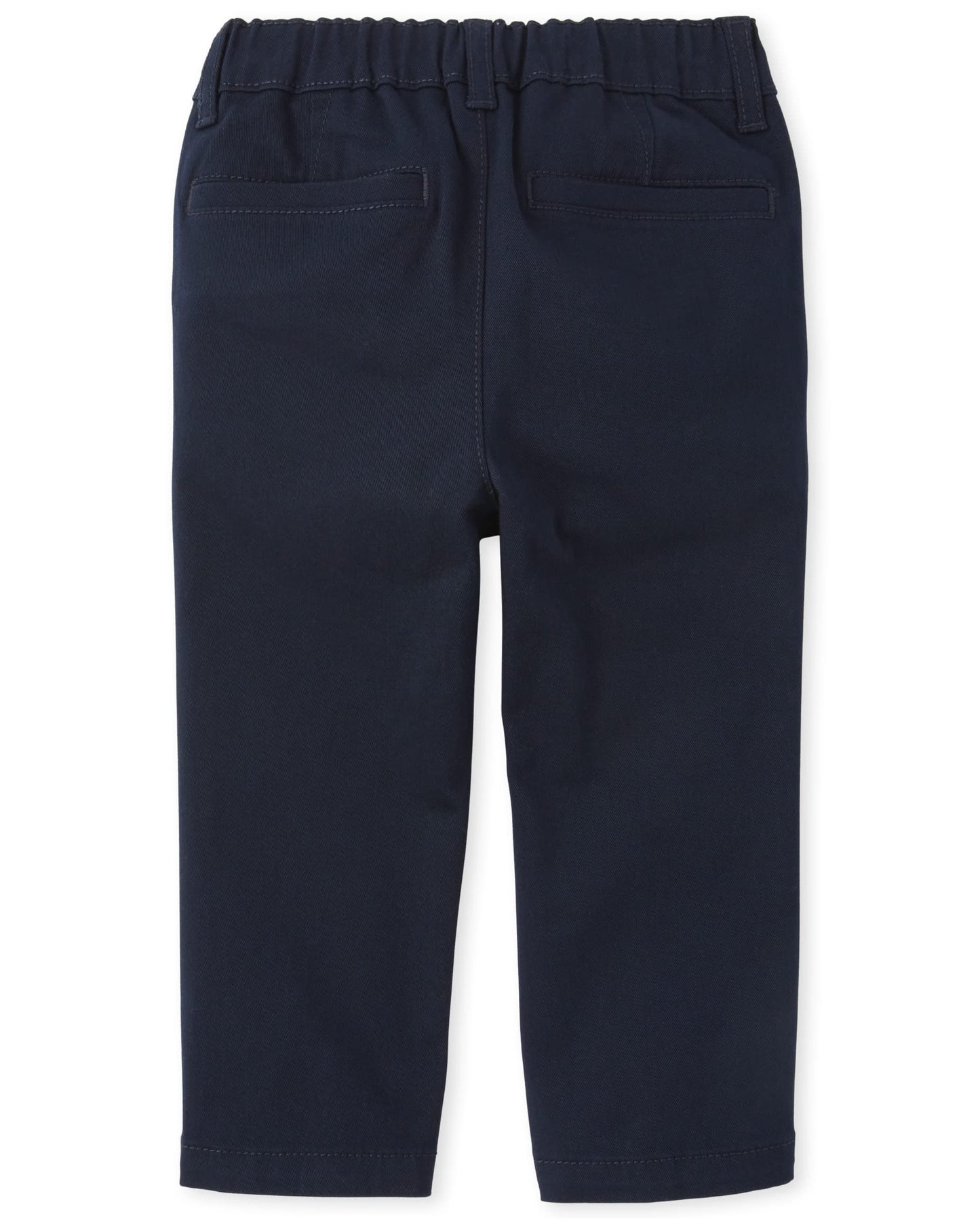 The Children's Place baby boys and Toddler Stretch Skinny Chino Pants Jeans, New Navy Single, 2T US