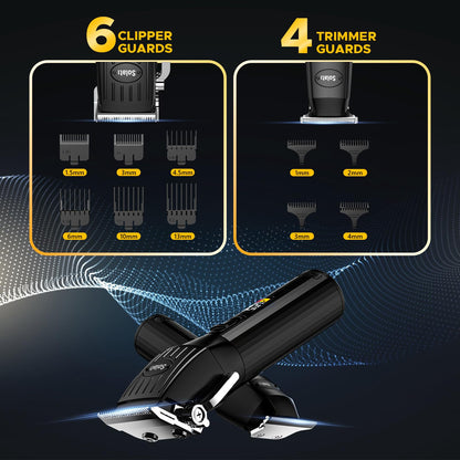 Cordless Hair Clippers Kit for Family Grooming
