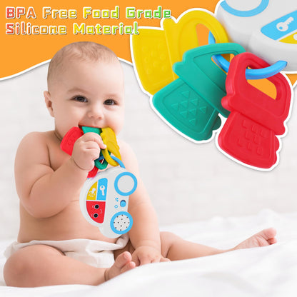 Baby Rattle Teething Toys - 5PCS Infant Set