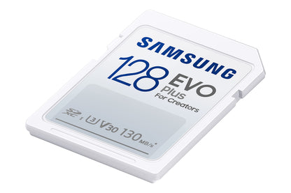 SAMSUNG 128GB EVO Plus SDXC Card UHS-I U3
