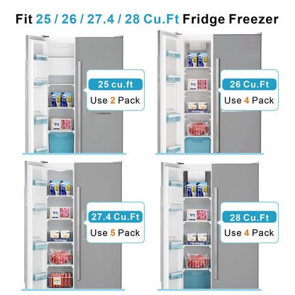 iSPECLE Refrigerator Organizer Bins - 3 Pack