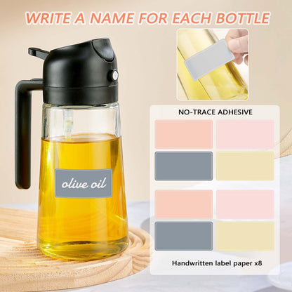 16oz Olive Oil Sprayer & Dispenser